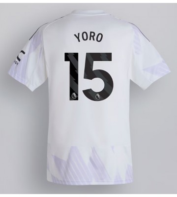 Manchester United Leny Yoro #15 Replika Udebanetrøje 2025-26 Kortærmet